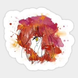 tears of fate Sticker